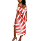Afro Basketball Tunisia Custom Summer Maxi Dress Go Eagles of Carthage - African Pride