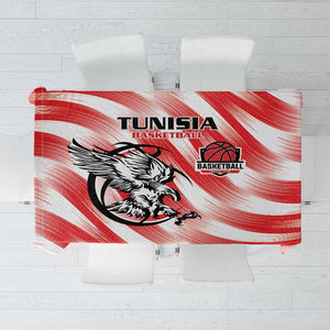 Afro Basketball Tunisia Tablecloth Go Eagles of Carthage - African Pride
