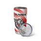 Afro Basketball Tunisia Custom Tumbler Cup Go Eagles of Carthage - African Pride