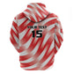 Afro Basketball Tunisia Custom Zip Hoodie Go Eagles of Carthage - African Pride