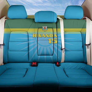 Afro Basketball Rwanda Custom Back Car Seat Cover Go Champions - African Pride