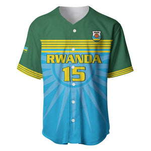 Afro Basketball Rwanda Custom Baseball Jersey Go Champions - African Pride