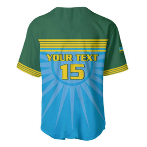 Afro Basketball Rwanda Custom Baseball Jersey Go Champions - African Pride