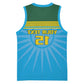 Afro Basketball Rwanda Custom Basketball Jersey Go Champions - African Pride