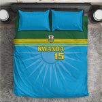 Afro Basketball Rwanda Custom Bedding Set Go Champions - African Pride