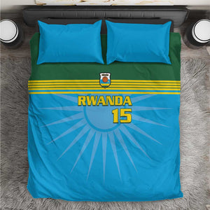 Afro Basketball Rwanda Custom Bedding Set Go Champions - African Pride