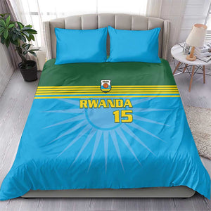 Afro Basketball Rwanda Custom Bedding Set Go Champions - African Pride