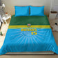 Afro Basketball Rwanda Custom Bedding Set Go Champions - African Pride