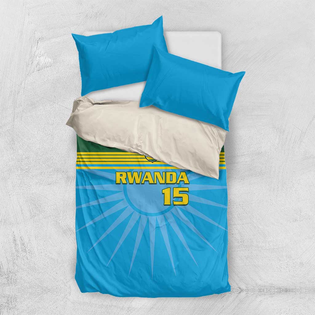 Afro Basketball Rwanda Custom Bedding Set Go Champions - African Pride
