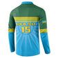 Custom Rwanda Basketball Button Sweatshirt Go Champions