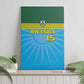 Afro Basketball Rwanda Custom Canvas Wall Art Go Champions - African Pride