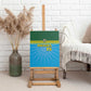 Afro Basketball Rwanda Custom Canvas Wall Art Go Champions - African Pride