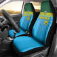 Afro Basketball Rwanda Custom Car Seat Cover Go Champions - African Pride