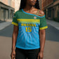 Custom Rwanda Basketball Cross Shoulder Shirt Go Champions
