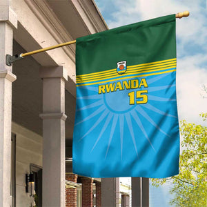 Afro Basketball Rwanda Custom Garden Flag Go Champions - African Pride