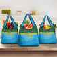 Afro Basketball Rwanda Custom Grocery Bag Go Champions - African Pride