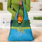Afro Basketball Rwanda Custom Grocery Bag Go Champions - African Pride