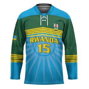 Custom Rwanda Basketball Hockey Jersey Go Champions