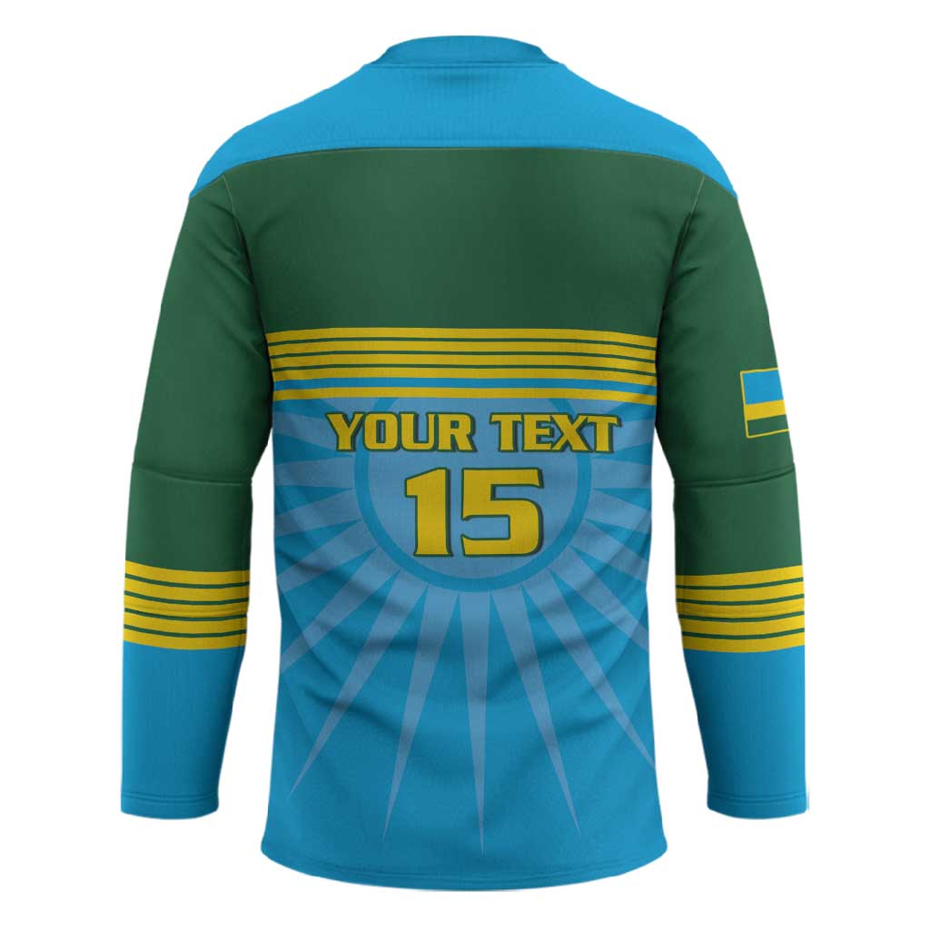 Custom Rwanda Basketball Hockey Jersey Go Champions