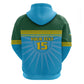 Afro Basketball Rwanda Custom Hoodie Go Champions - African Pride