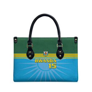 Custom Rwanda Basketball Leather Bag Go Champions