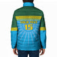 Custom Rwanda Basketball Padded Jacket Go Champions