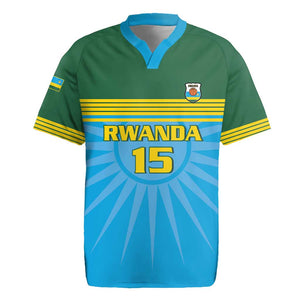 Afro Basketball Rwanda Custom Rugby Jersey Go Champions - African Pride