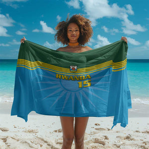 Afro Basketball Rwanda Custom Sarong Go Champions - African Pride