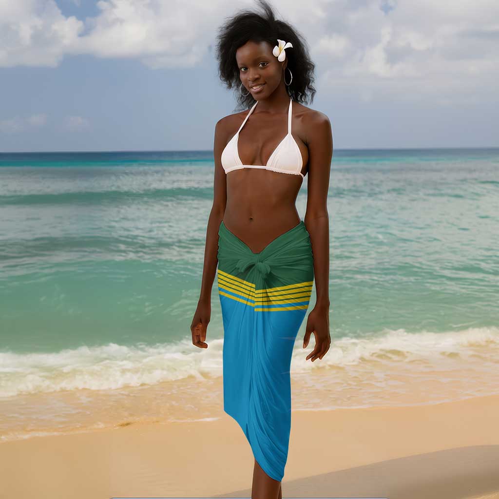 Afro Basketball Rwanda Custom Sarong Go Champions - African Pride