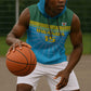 Afro Basketball Rwanda Custom Sleeveless Hoodie Go Champions - African Pride