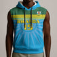 Afro Basketball Rwanda Custom Sleeveless Hoodie Go Champions - African Pride