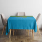 Afro Basketball Rwanda Custom Tablecloth Go Champions - African Pride