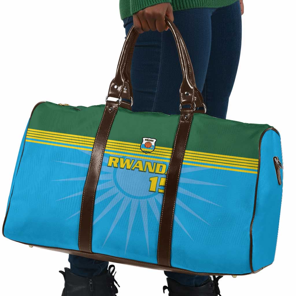 Bag Rwanda Log Custom Rwanda Basketball Travel Bag Go Champions by African Pride