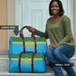 Custom Rwanda Basketball Travel Bag Go Champions