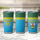Afro Basketball Rwanda Custom Tumbler Cup Go Champions - African Pride