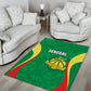 Afro Basketball Senegal Custom Area Rug Go Champions Lions - African Pride