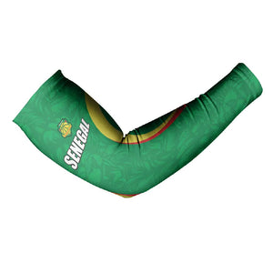 Custom Senegal Basketball Arm Sleeves Go Champions Lions