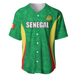 Afro Basketball Senegal Custom Baseball Jersey Go Champions Lions - African Pride