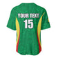 Afro Basketball Senegal Custom Baseball Jersey Go Champions Lions - African Pride
