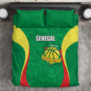 Afro Basketball Senegal Custom Bedding Set Go Champions Lions - African Pride