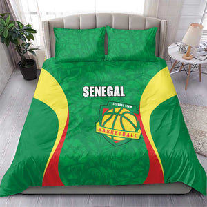Afro Basketball Senegal Custom Bedding Set Go Champions Lions - African Pride