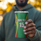 Afro Basketball Senegal Custom 4 in 1 Can Cooler Tumbler Go Champions Lions - African Pride