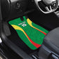Afro Basketball Senegal Custom Car Mats Go Champions Lions - African Pride
