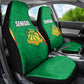 Afro Basketball Senegal Custom Car Seat Cover Go Champions Lions - African Pride