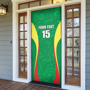 Custom Senegal Basketball Door Cover Go Champions Lions