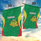 Afro Basketball Senegal Custom Garden Flag Go Champions Lions - African Pride