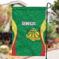 Afro Basketball Senegal Custom Garden Flag Go Champions Lions - African Pride