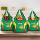 Afro Basketball Senegal Custom Grocery Bag Go Champions Lions - African Pride
