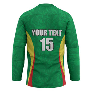 Custom Senegal Basketball Hockey Jersey Go Champions Lions