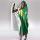 Afro Basketball Senegal Custom Hooded Blanket Go Champions Lions - African Pride